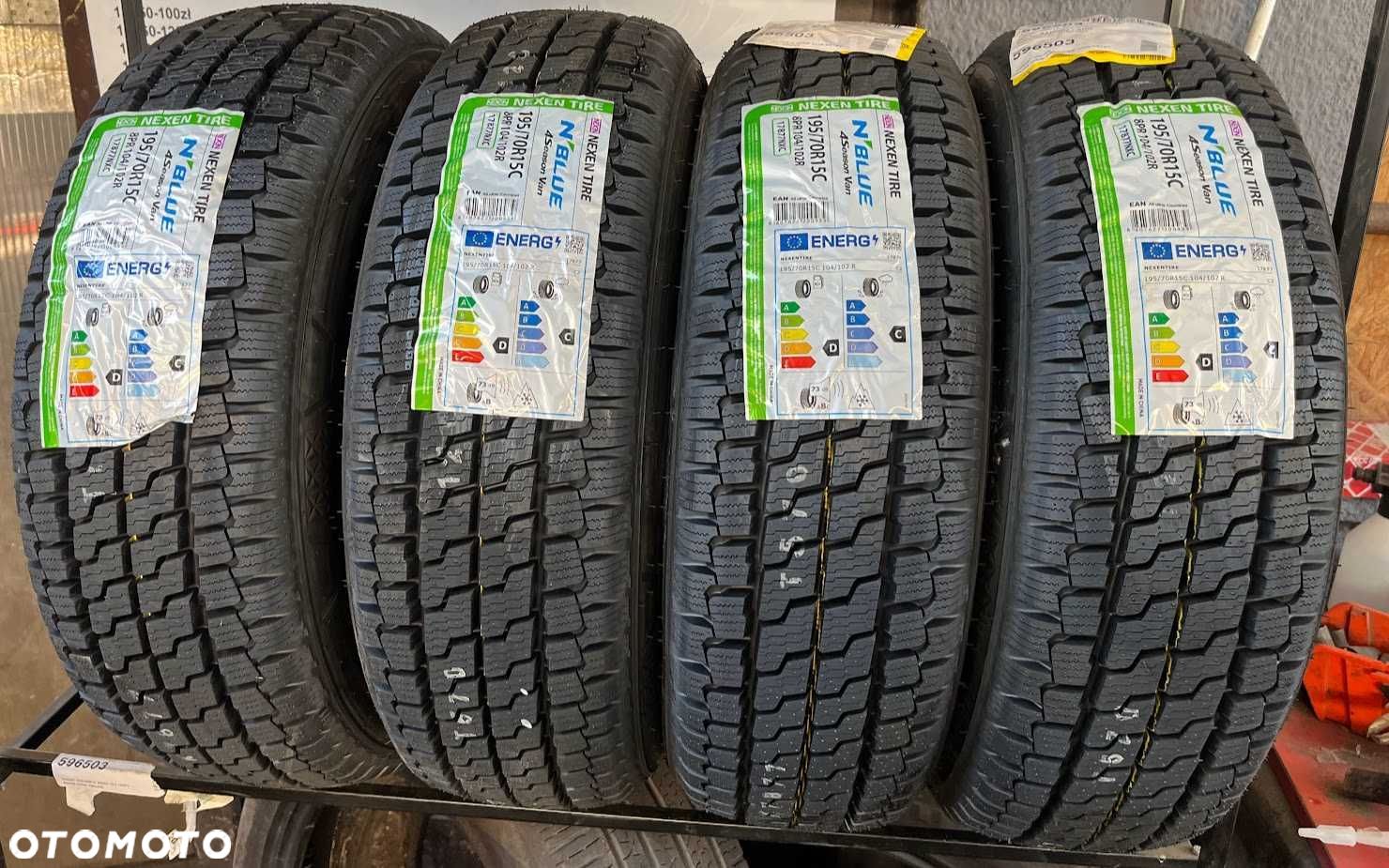 195/70R15C Nexen cztery nowe opony całoroczne 2024 - 1