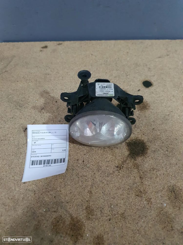 FAROL NEVOEIRO RENAULT CLIO IV / 261500097R - 1