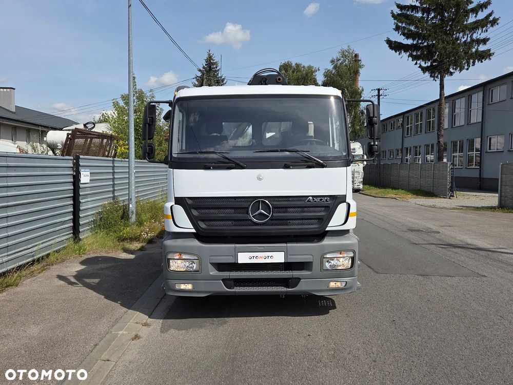 Mercedes-Benz AXOR 1824L // HDS HIAB 122 // DŹWIG ŻURAW KRAN CRANE // TYŁ PODUSZKI // MOŻLIWA PRZEBUDOWA NA LAWETA AUTOLAWETA - 30