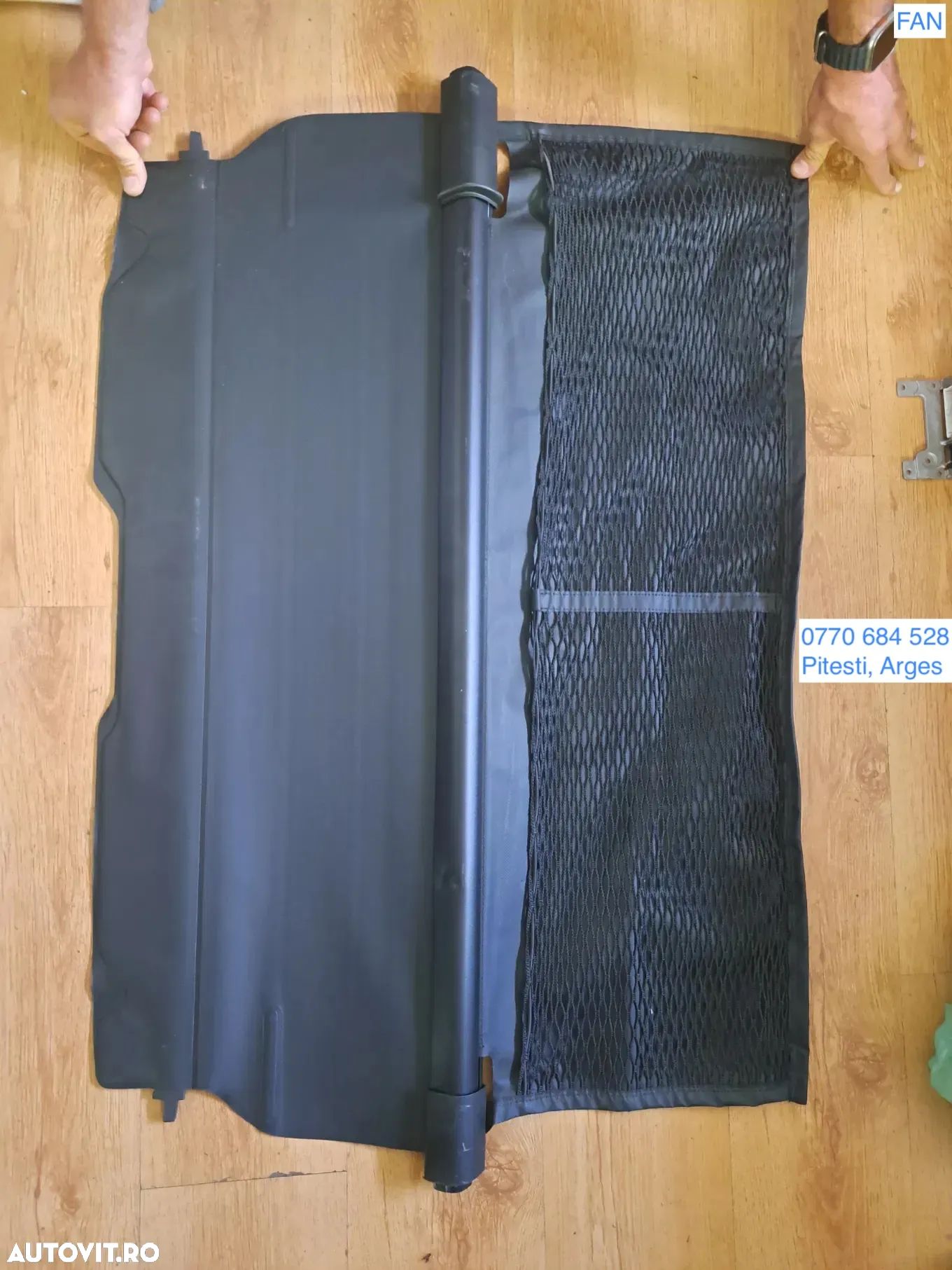 Polita Capac retractabil portbagaj Original Smart Fortwo 453 - 1