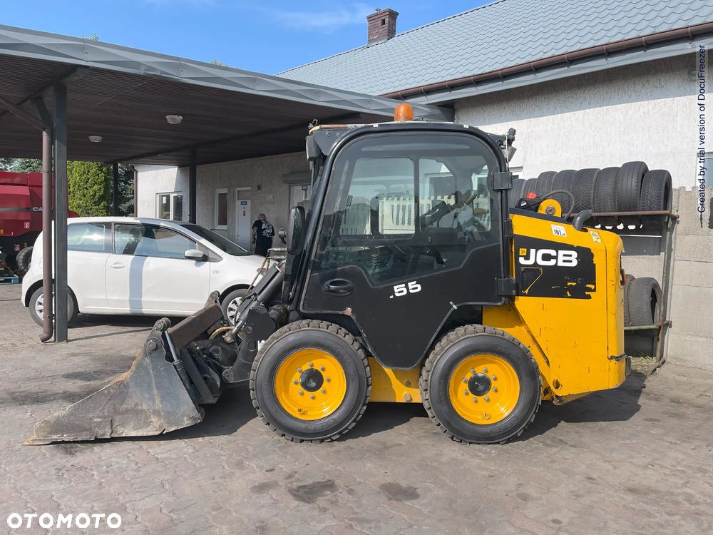 JCB Miniładowarka Jcb 155 Rok 2014 Idealny stan Oryginał TYLKO 3900 MTG Zamiatarka Krokodyl w osprzęcie - 4