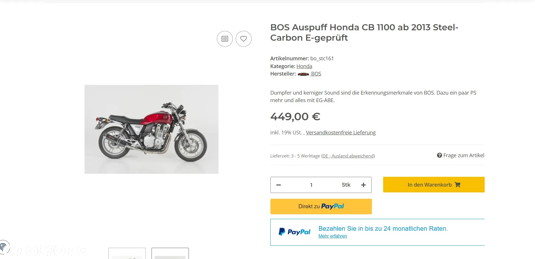 Honda CB - 20