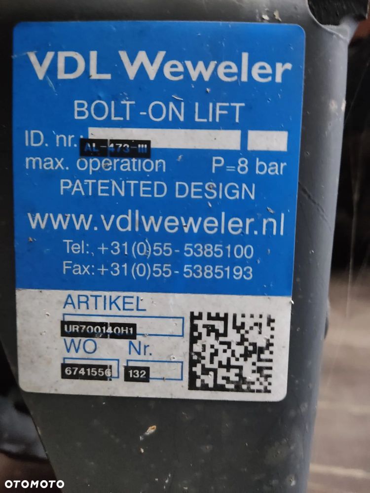 NOWE KPL. OSIE SCHMITZ, SAF, MECHANIZM PODNOSZENIA OSI - 2