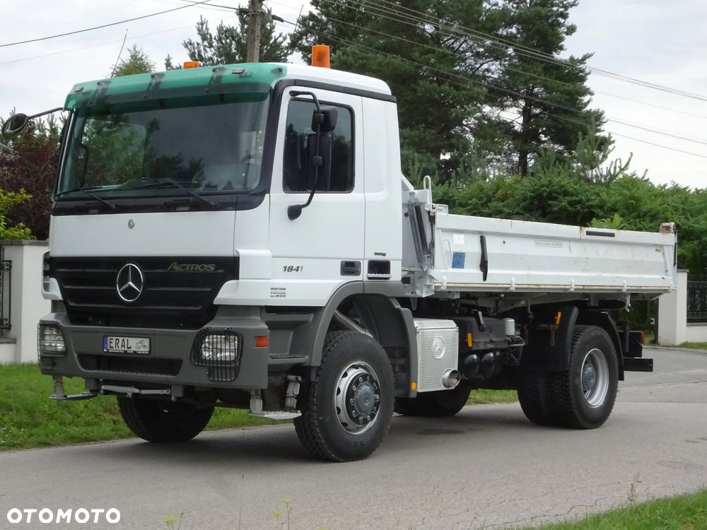 Mercedes-Benz Actros 1841 wywrotka 4x4 kiper Meiller Idealny - 2