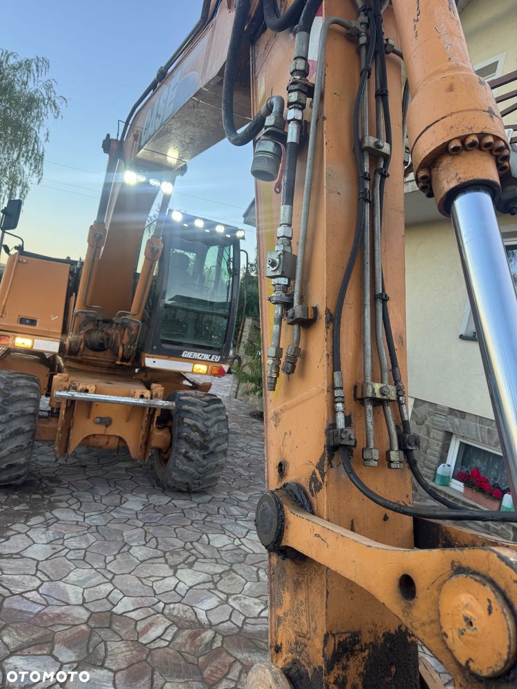 Case WX145 koparka kołowa 14t 15t balon szybkozłącze geith czerpak - 9