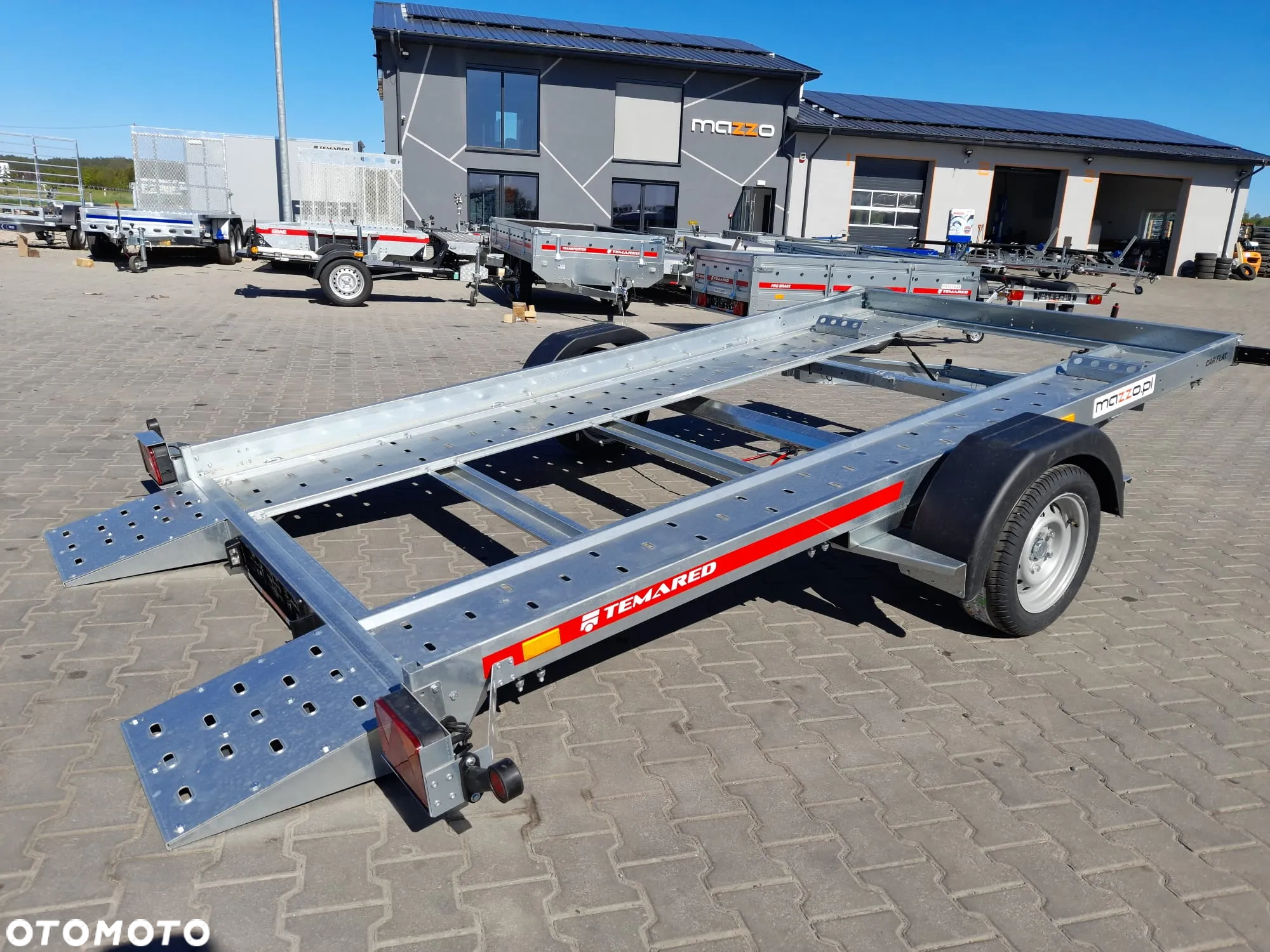 TEMARED Laweta uchylna grawitacyjnie 350x180cm DMC1500kg, najazdy zintegrowane - 10