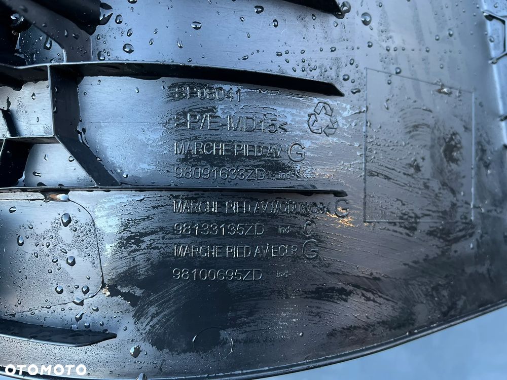 EXPERT III Jumpy III Vivaro IV Osłony progu stopień lewa prawa komplet 98091633ZD 98091632ZD - 3