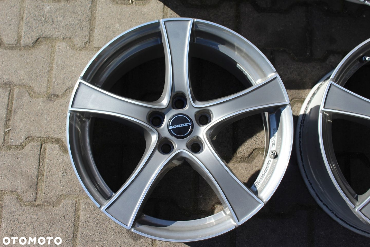 BORBET 18cali 5x112 ET51 7,5J AUDI SKODA SEAT VW - 5
