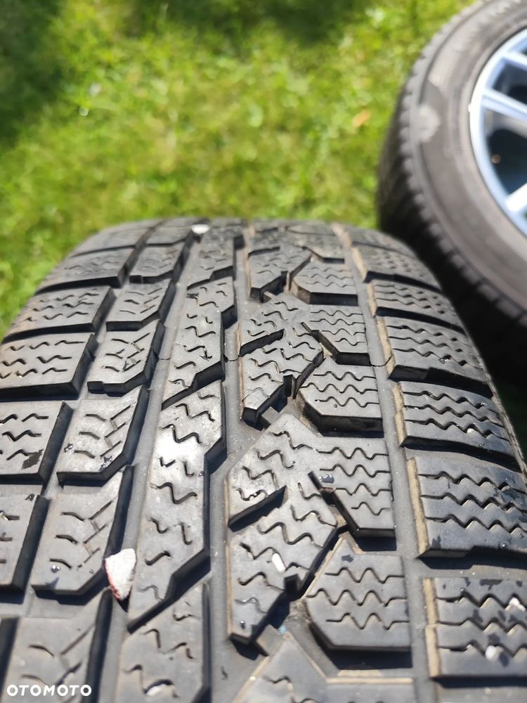 Felgi Aluminiowe Z Oponami Zimowymi VW Audi Skoda 5*112 Et 40 Rozmiar 215/60R17 - 7