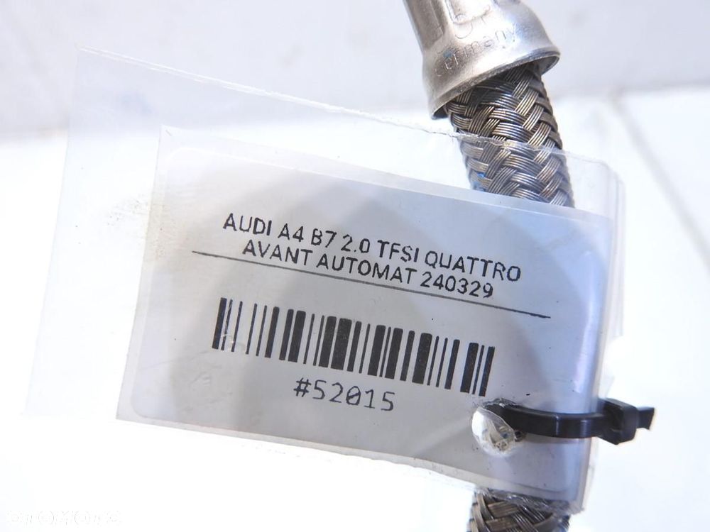 PRZEWÓD OLEJU TURBINY AUDI A4 B7 2.0 TFSI 06D145778C - 4