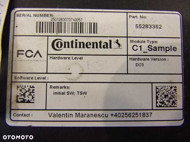 JEEP COMPASS II 17- STEROWNIK MODUŁ SCU 55283362 - 3