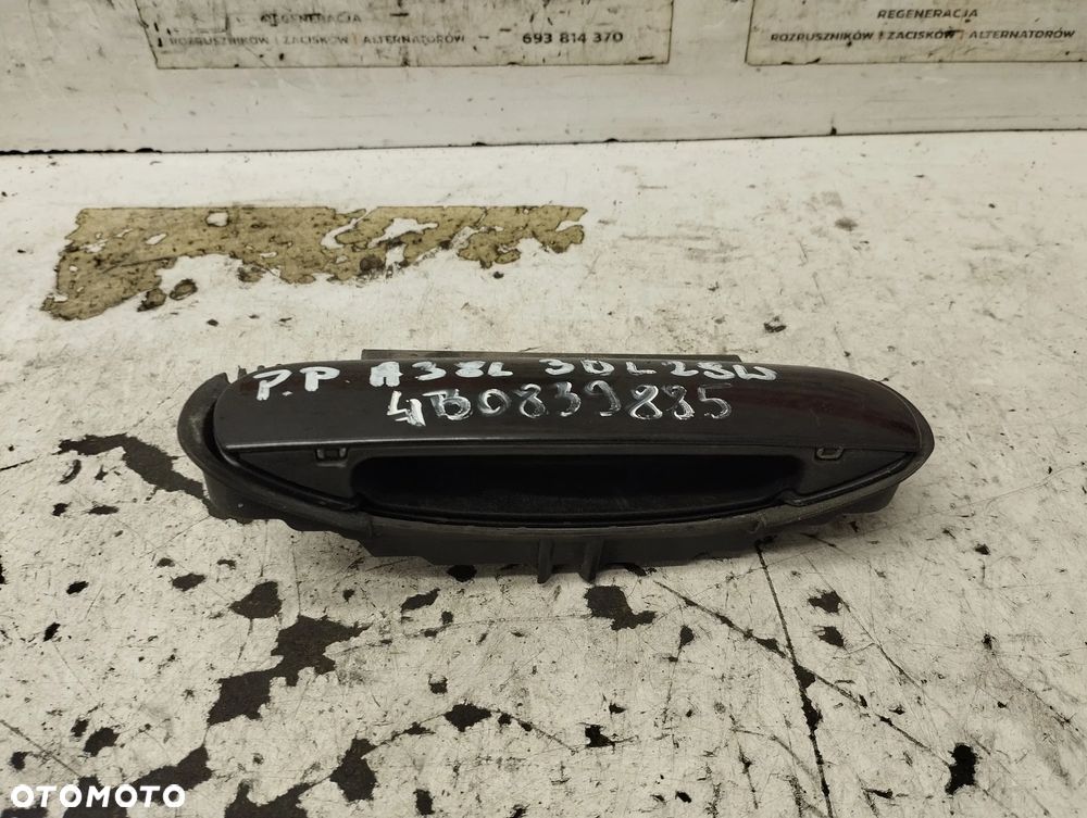KLAMKA ZEWNĘTRZNA PRAWY PRZÓD PRZEDNIA AUDI A3 8L LIFT A3 8P A4 B6 B7 4B0839885 LZ9W LY7Q/ LY1X/ LY5K/ LY7J - 3