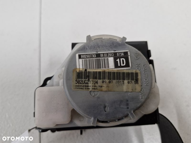 citroen c4 2 ii b7 ds4 1 i pas bezpieczeństwa prawy przód przedni 98026077 - 3
