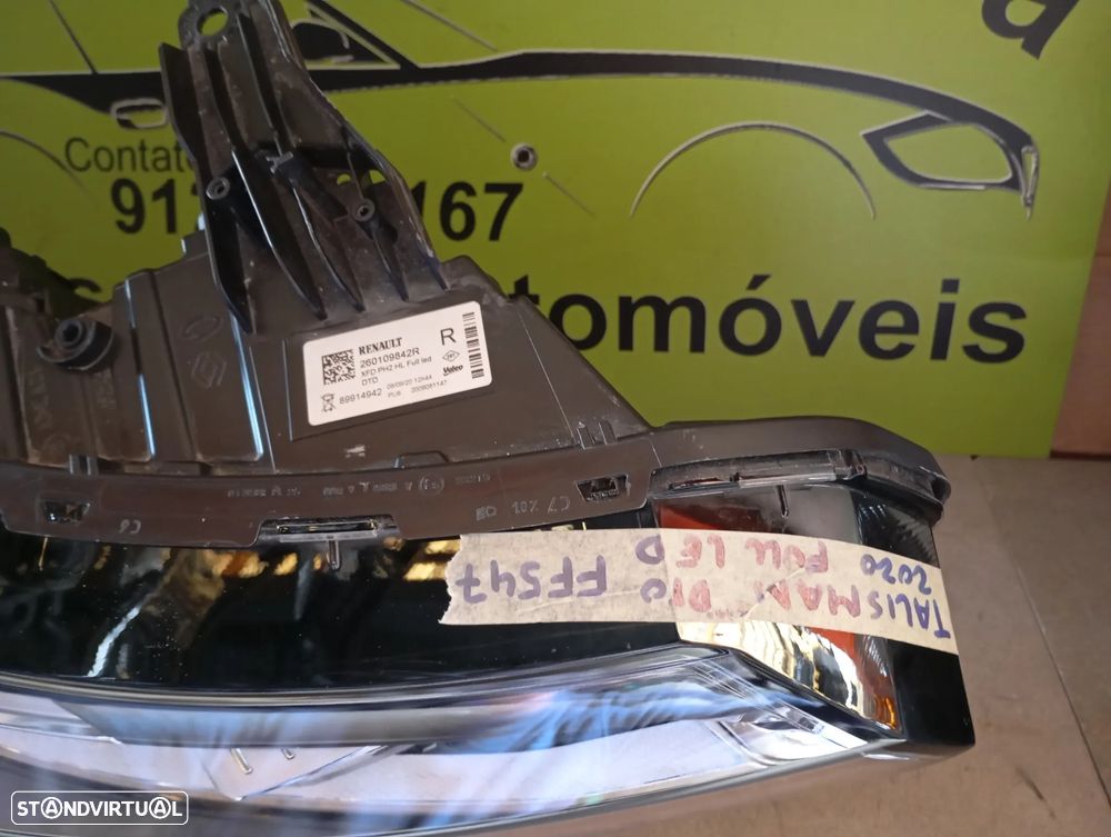 RENAULT TALISMAN FAROL FULL LED DIRETO - FF547 - 9