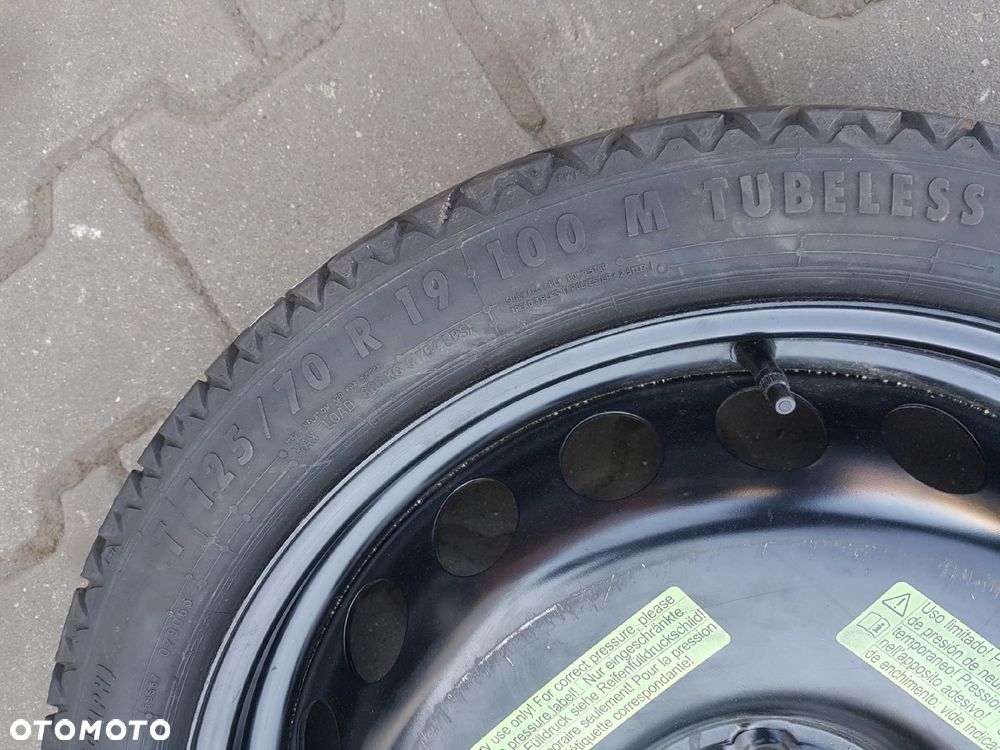 AUDI A4 B8 08-16r A5 8T KOŁO DOJAZDOWE 19 5X112 8K0601027D - 4