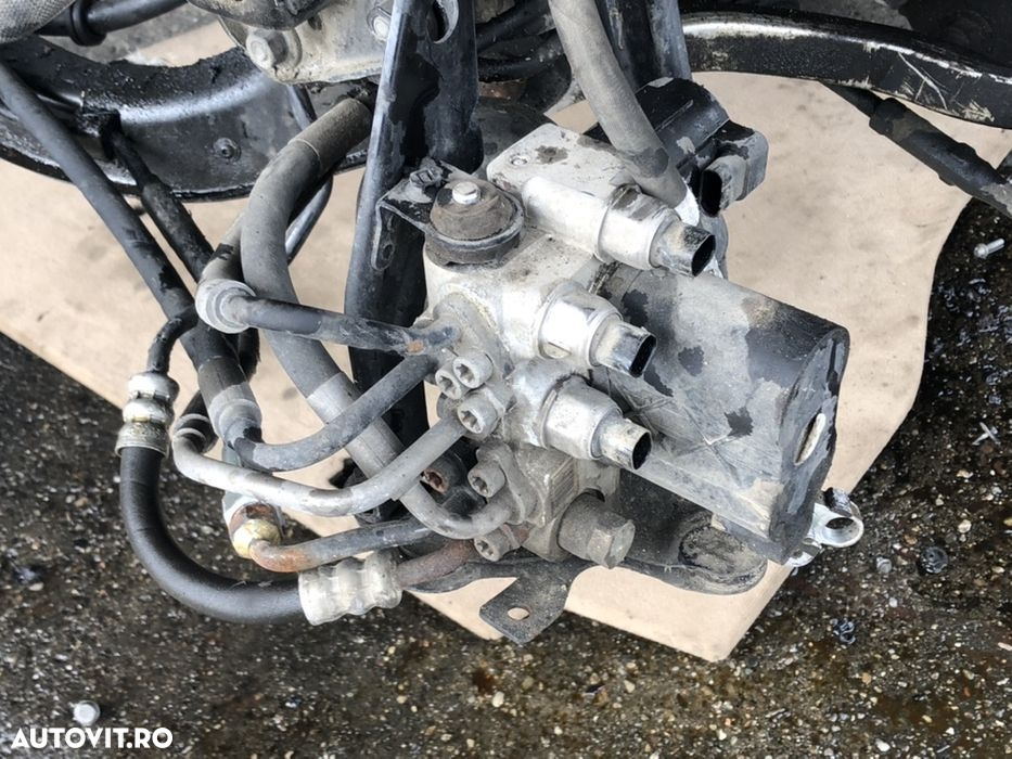 Amortizor amortizoare suspensie ABC w221 w216 etrier caseta directie mercedes S class CL 500 bloc electrovalva suspensie comanda hidraulică - 8