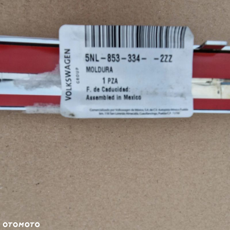 LISTWA CHROM DRZWI PRAWY TYŁ VW TIGUAN ORYGINAŁ - 4