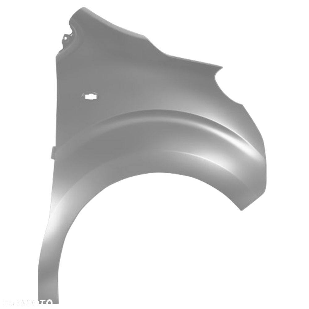 BLU Błotnik PEUGEOT TRAVELLER EZR prawy szary 2016-2025 przód Aluminium Gris - 2