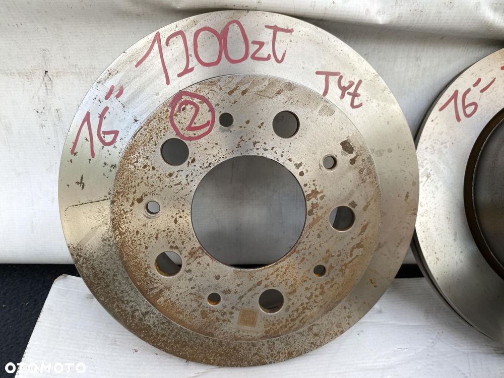 DUCATO BOXER JUMPER 14- HAMULCE TYLNE TYŁ TARCZE KLOCKI ZACISKI BREMBO - 5