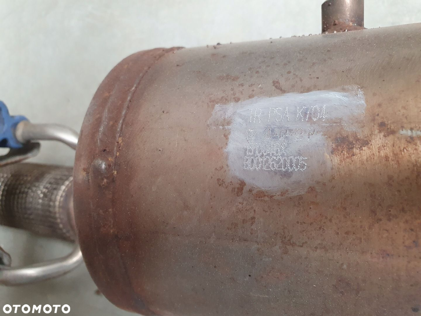 TŁUMIK WYDECH UKŁAD FILTR DPF HYBRID CITROEN DS5 2.0 HDI - 4