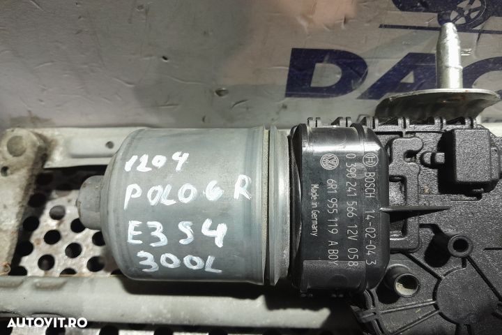 Ansamblu stergatoare parbriz volan pe stanga 0390241566 / 6R1955119A - 2