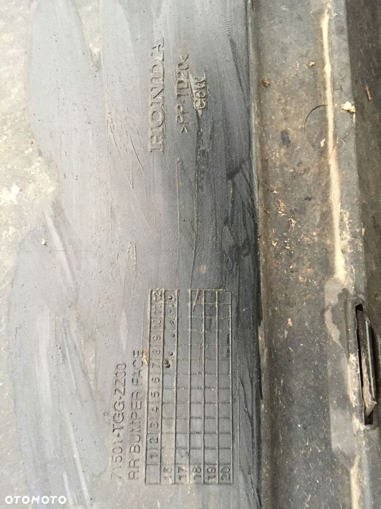 ZDERZAK TYLNY HONDA CIVIC X UFO 2017-- PDC - 4