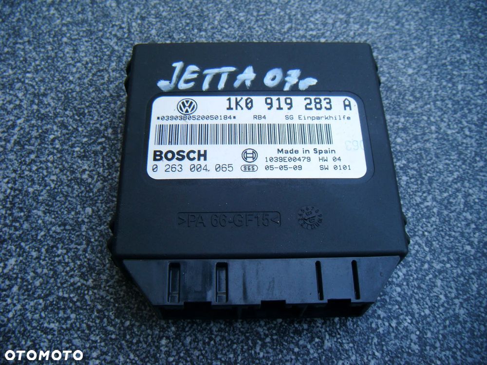 vw jetta III 07r moduł- sterownik PDC 1k0919283a