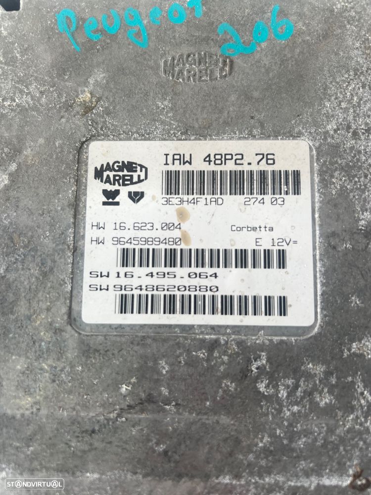 Centralina Peugeot 206 Ref: IAW 48P2.76 - 3