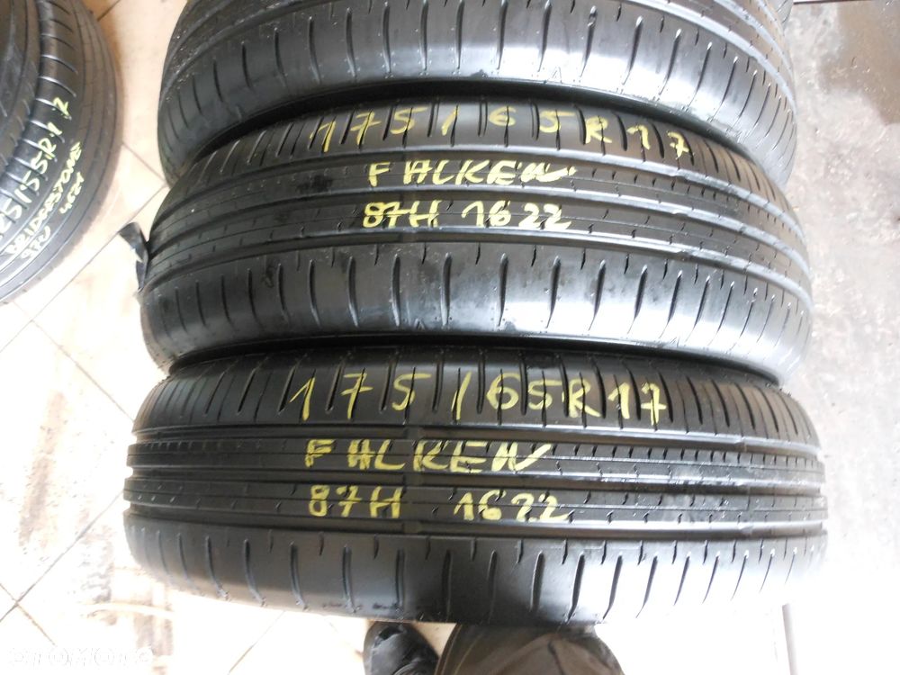 Opony 175/65r17 falken sincera sn110a ecoslim 6,6mm lato demo jak nowe - 2
