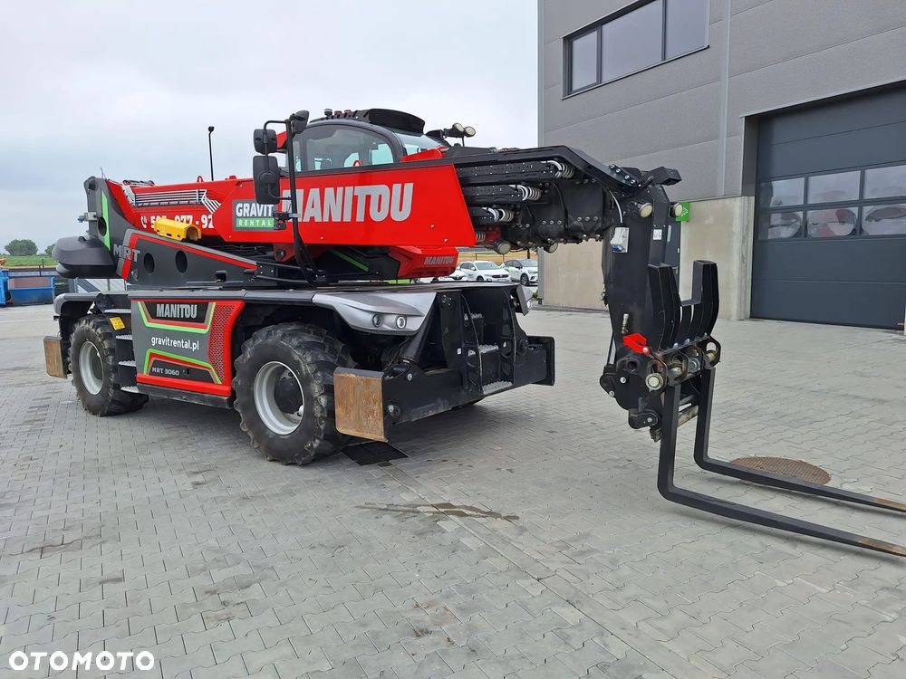 Manitou ładowarka obrotowa teleskopowa MRT 3060 Vision + - 2