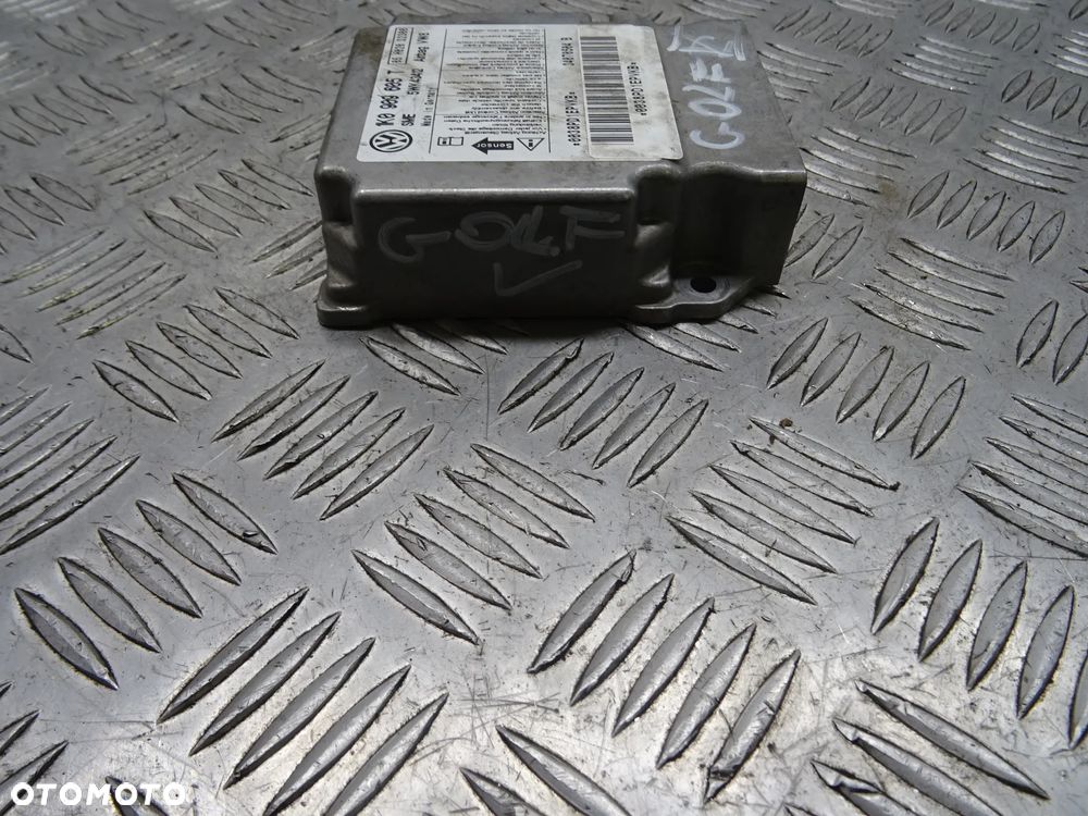 VW GOLF V 1.9TDI MODUŁ AIRBAG 1K0909605T - 7