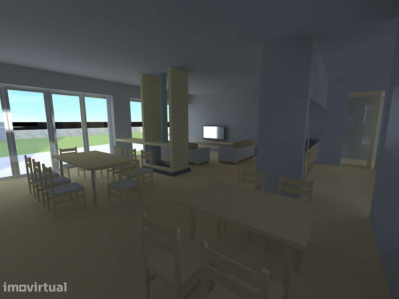 Terreno com Projeto de construção 3 moradias - Grande imagem: 4/8