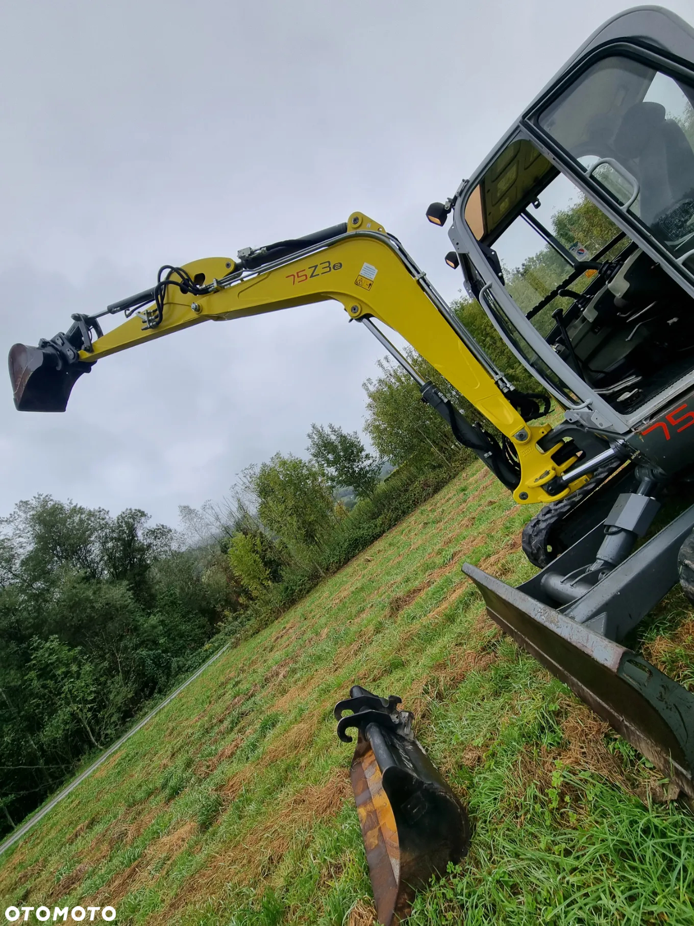 Wacker Neuson 75Z3 Koparka Gąsienicowa 8 ton jak Nowa z Norwegii 2015r Klima 2300mtg  Zero luzów wycieków Serwisowana w Dekra Silnik Yanmar pompa ON - 34