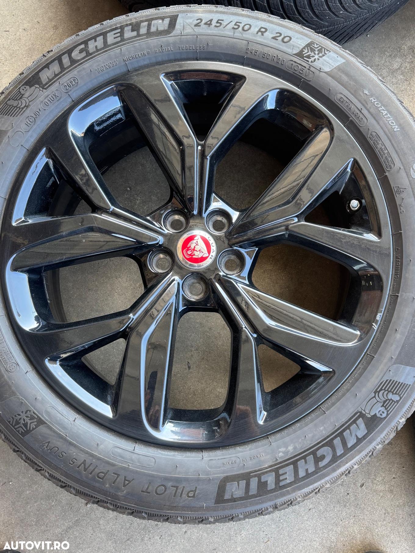 Vând jante originale Jaguar pe 20” cu anvelope de iarnă - 6