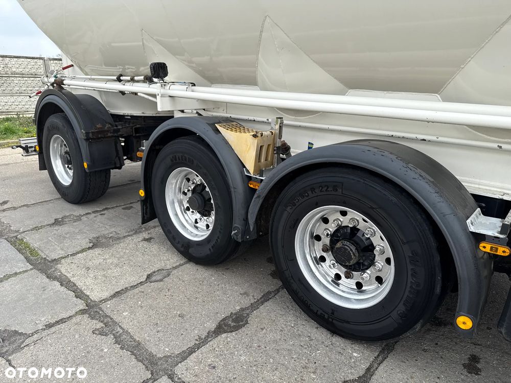 Feldbinder BPW 3 OSIE 7400kg Beczka do paszy Silos Paszowóz - 5