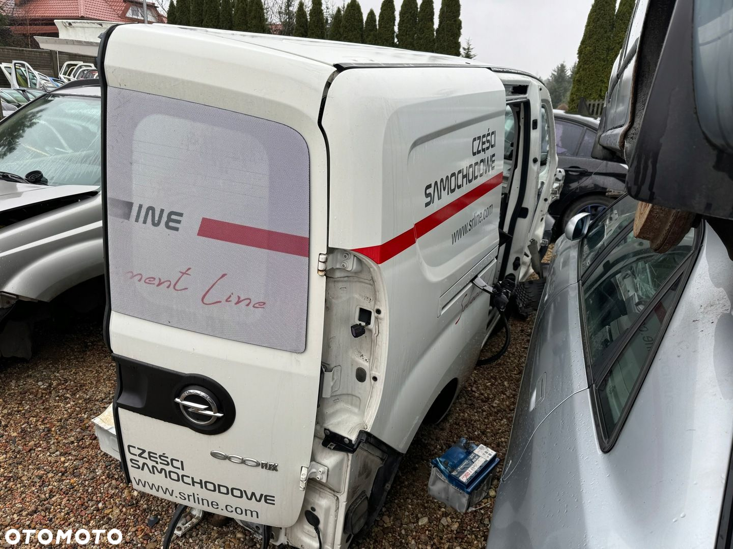 Combo D Doblo IV 11-18r 1,3CDTI 90KM drzwi tył Prawe - 3