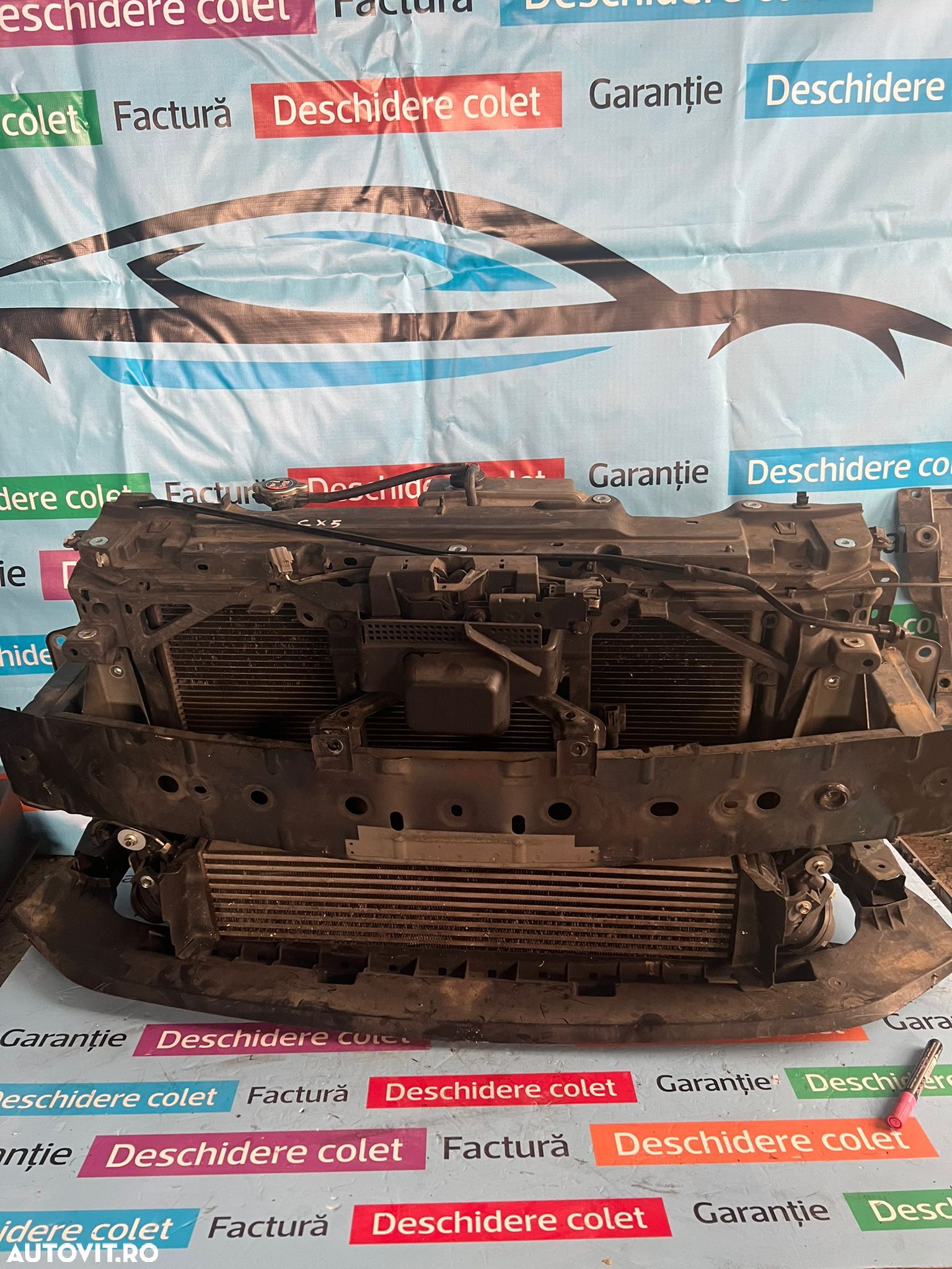 Trager radiator ventilator panou fata Mazda 3 2013 2019 - 1