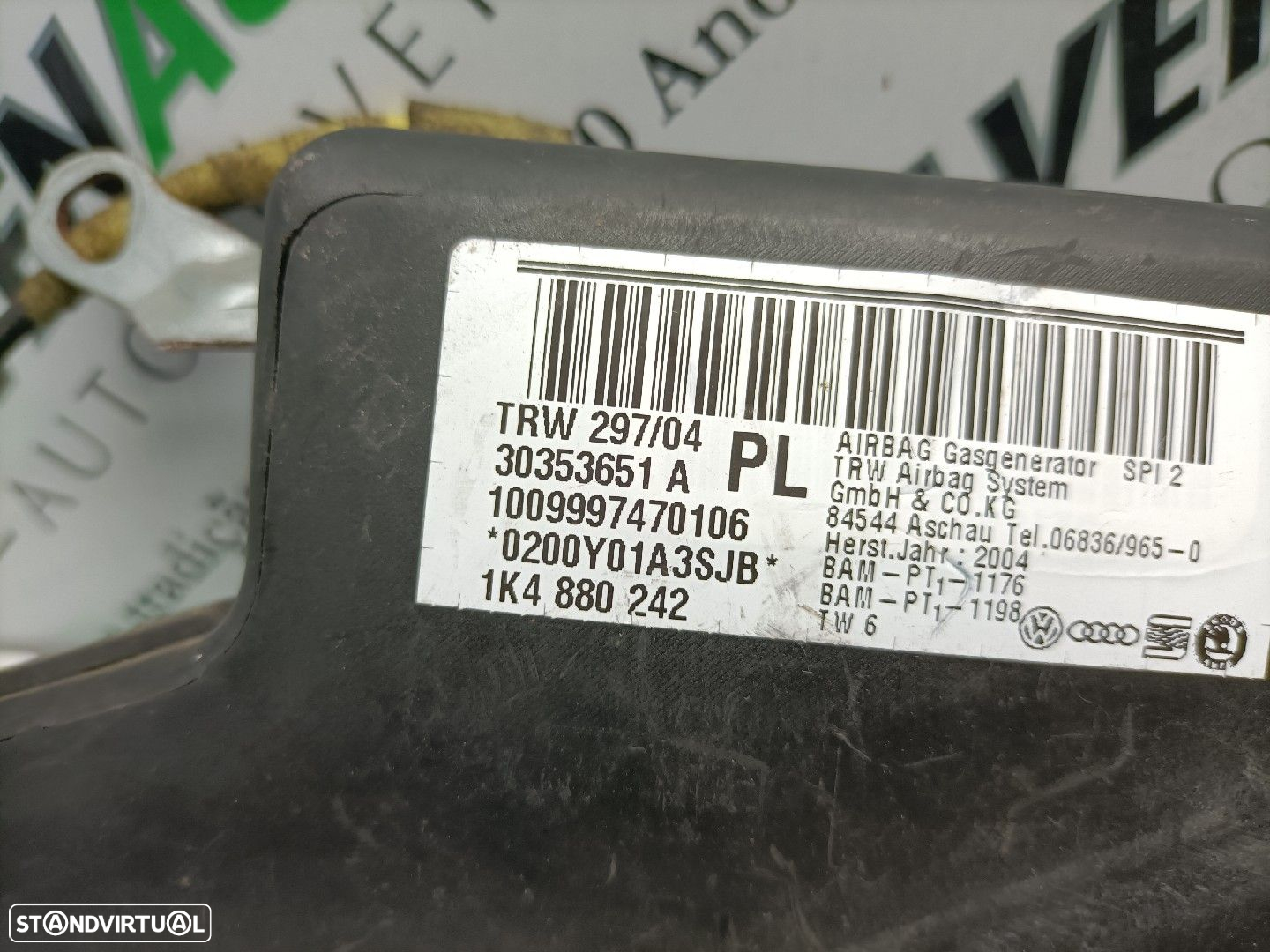 Airbag Banco  Seat Leon (1P1) - 2