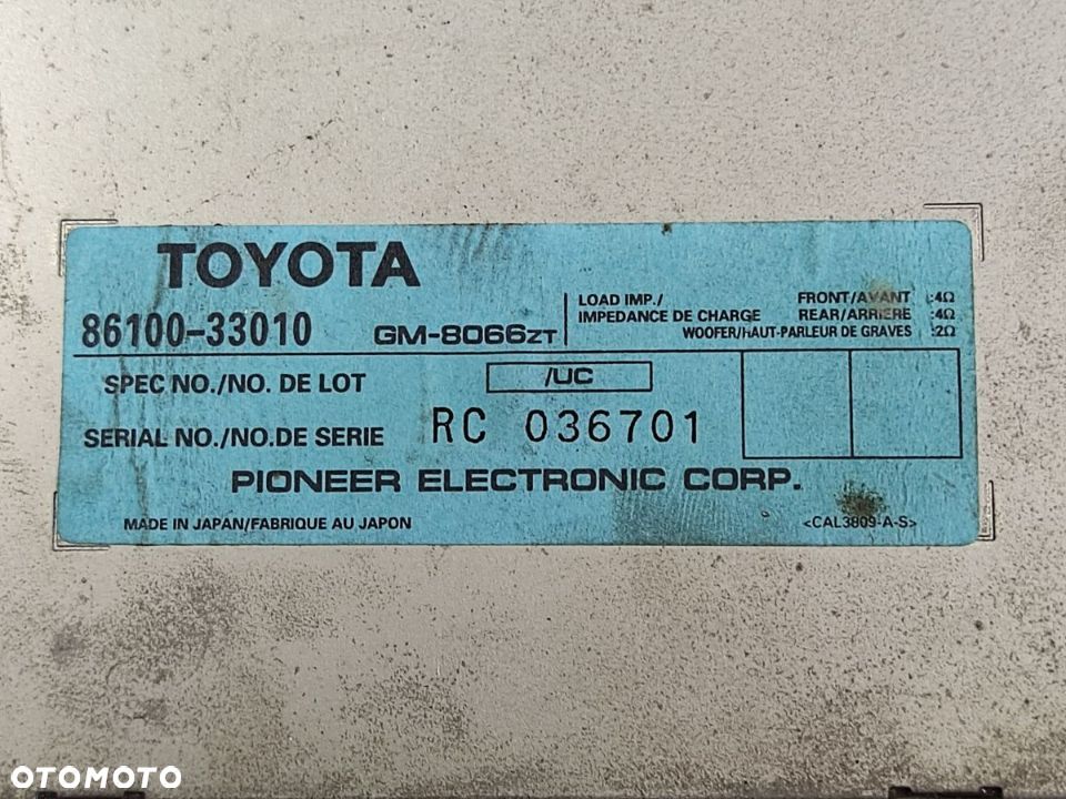 LEXUS ES Wzmacniacz Stereo - 14