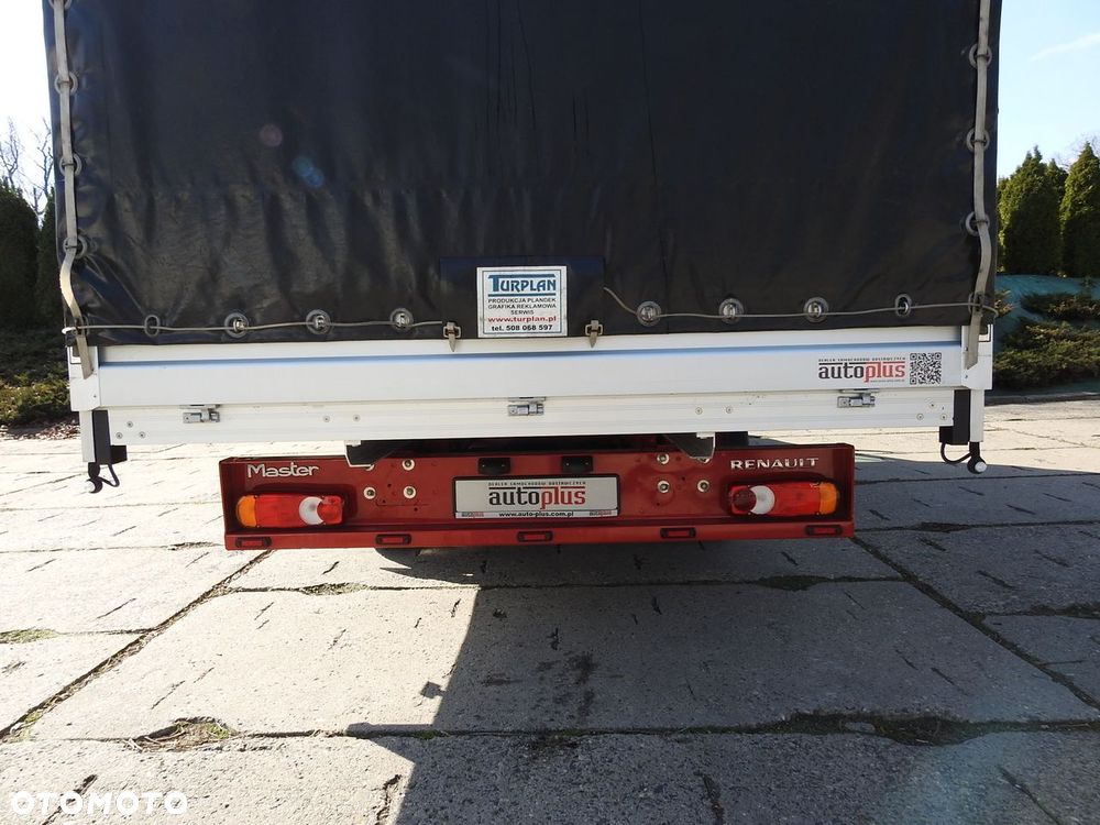 Renault MASTER PLANDEKA 10 PALET WEBASTO TEMPOMAT KLIMATYZACJA LEDY PNEUMATYKA  165KM - 17