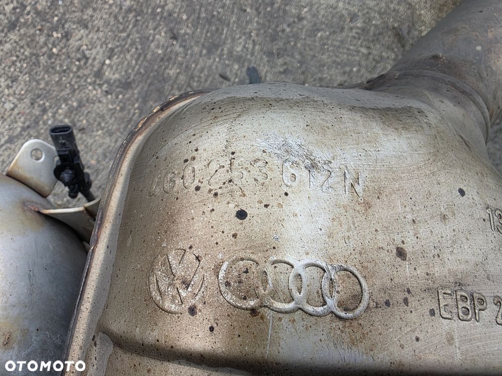 TŁUMIK WYDECH AUDI A6 C7 A7 4G 3.0 TDI 4G0253611N 4G0253612N AKTYWNY ! - 12