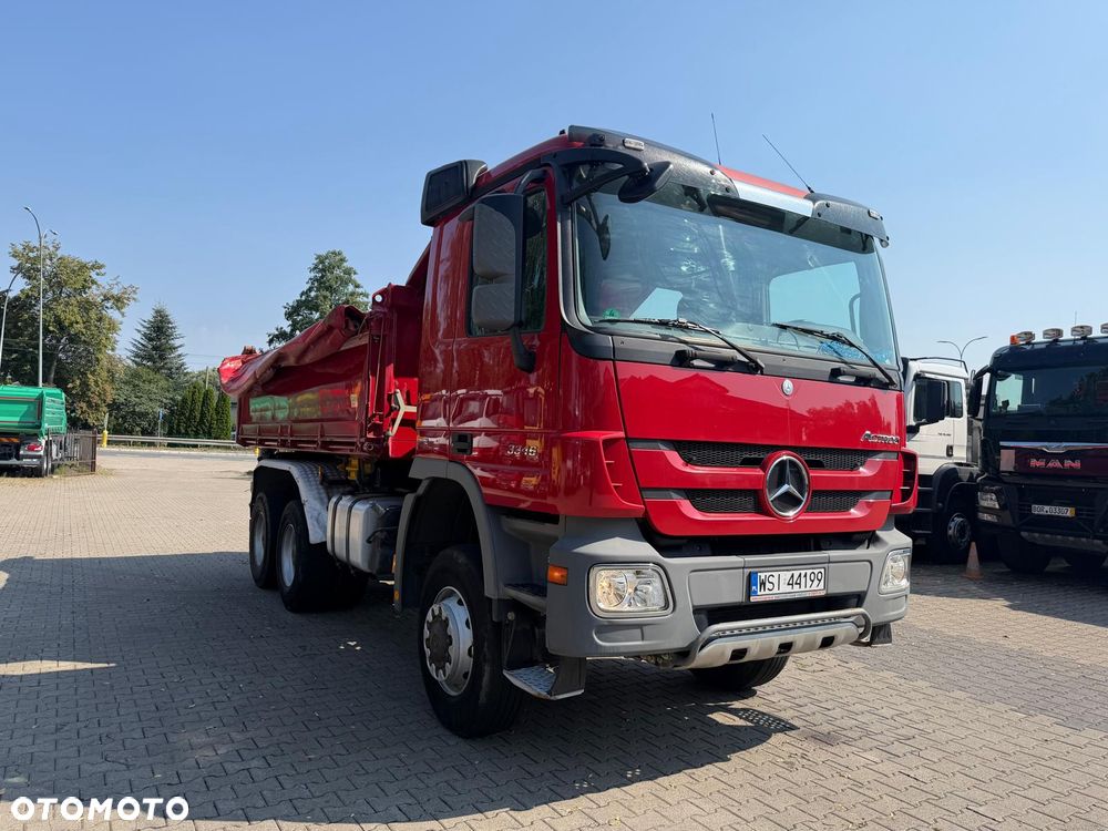 Mercedes-Benz ACTROS 3346 6x6 wywr 3-str Meiller Bordmatik 2010 r - 8
