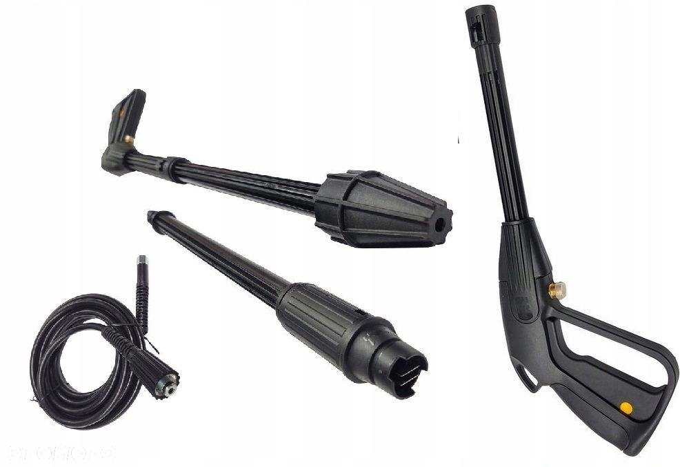 Lanca pistolet do myjki ciśnieniowej wąż 5m zestaw - 10
