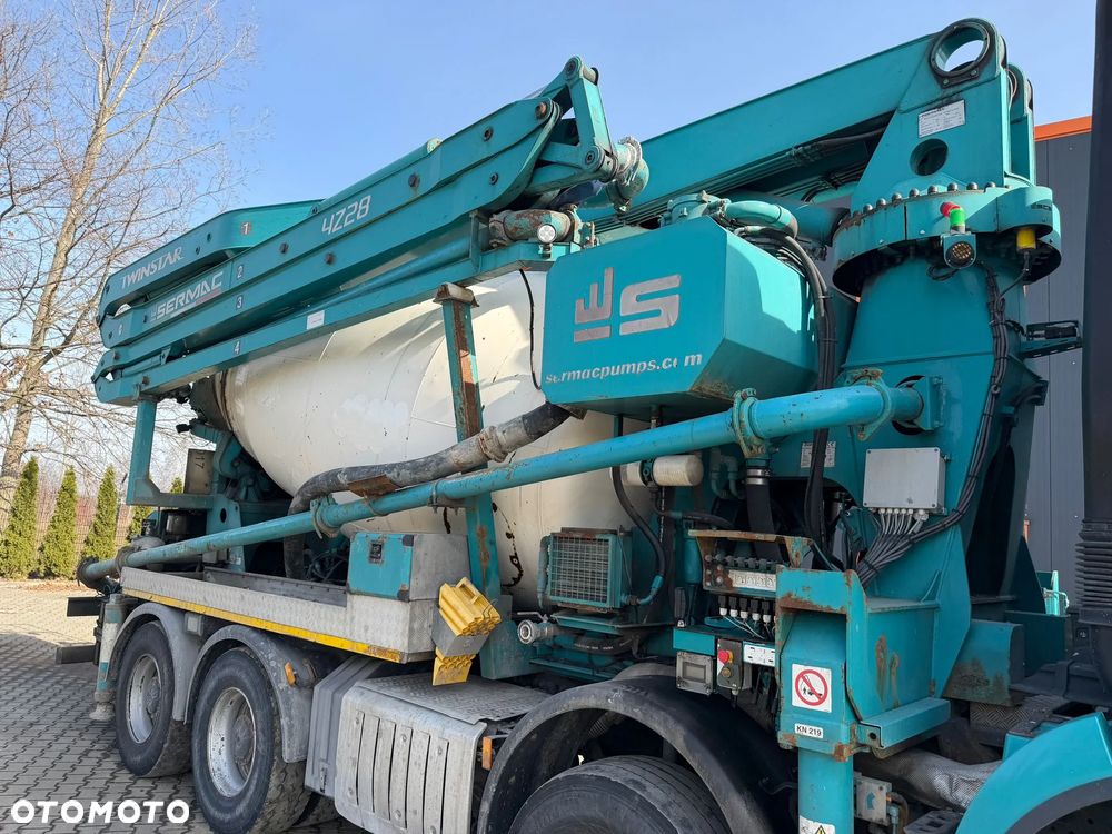 Mercedes-Benz AROCS 3742 8x4 EURO6 POMPOGRUSZKA SERMAC 4Z28 9m3 - 19