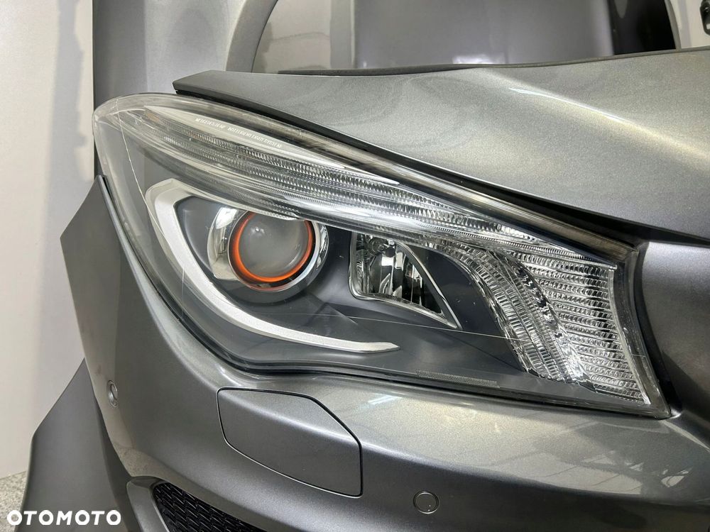 MERCEDES CLA W117 AMG PRZÓD ZDERZAK PAS LAMPY MASKA BŁOTNIKI 787 ORANGE ART - 3