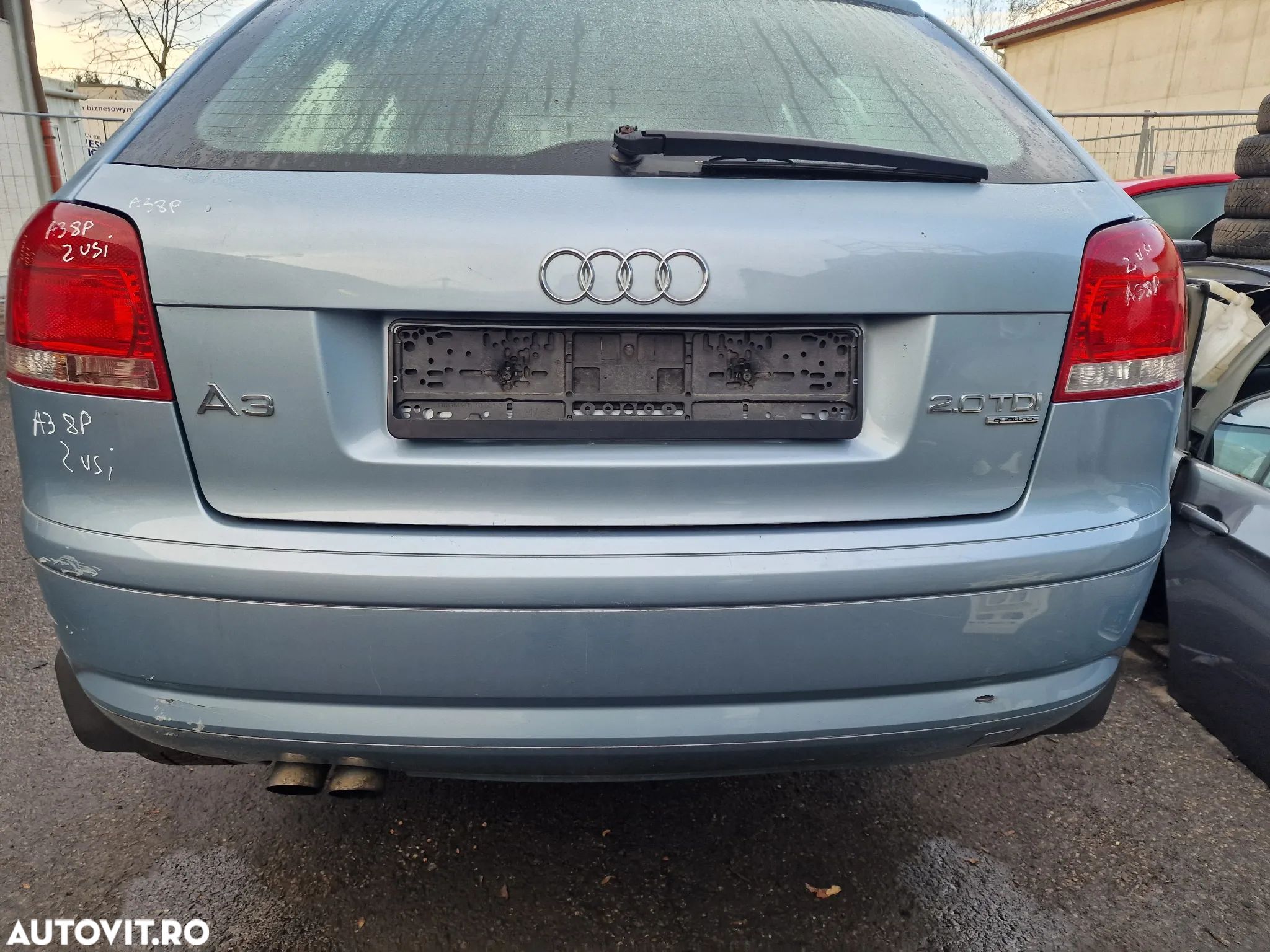 Haion Audi A3 8p Coupe - 1