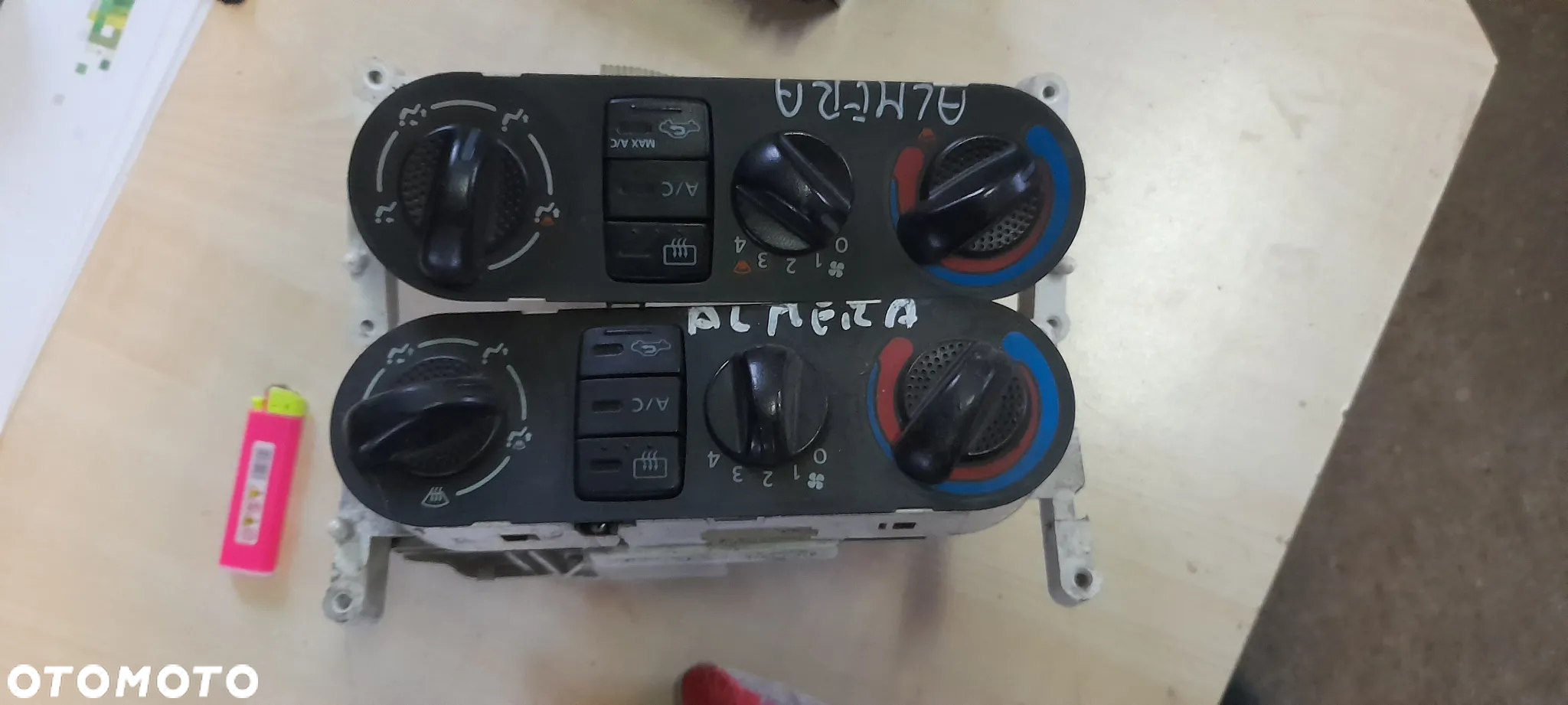 PANEL STEROWANIA NAWIEWU NISSAN ALMERA N16 - 2