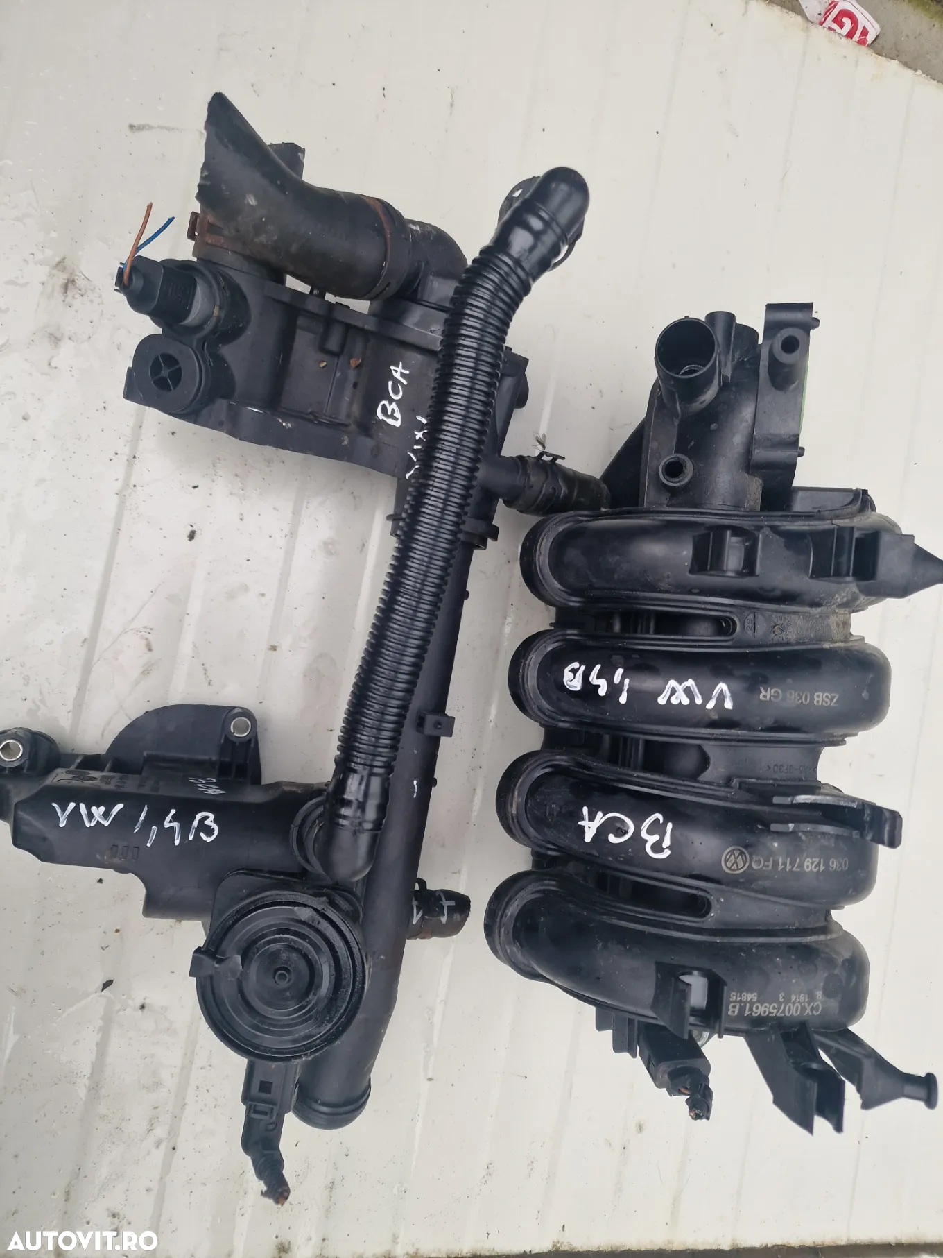 Galerie admisie,corp termostat Vw Golf5, Touran Motor 1,4 benzina, BCA - 2