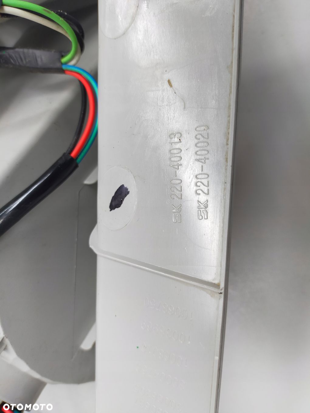 LAMPA LEWA TYLNA LEWY TYŁ MG MG3 (2012-2016) ORYGINAŁ - 6