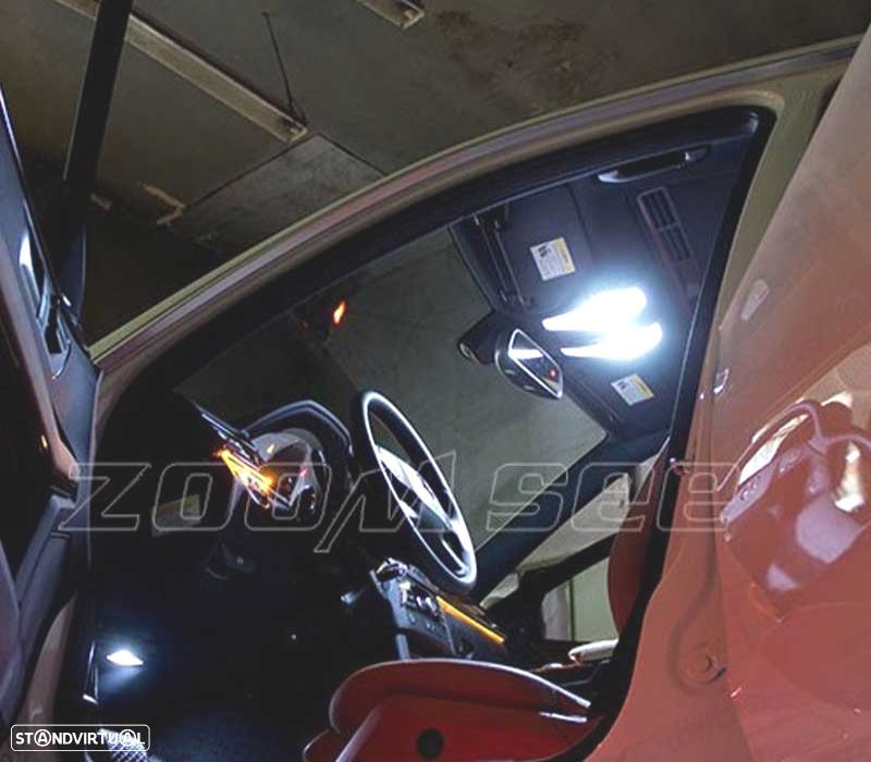 KIT COMPLETO 10 LAMPADAS LED INTERIOR PARA MERCEDES CLASE SL R230 SL500 SL600 SL55 AMG 02-08 - 4